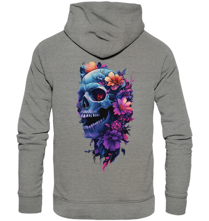 Totenkopfs Blüte  - Organic Hoodie