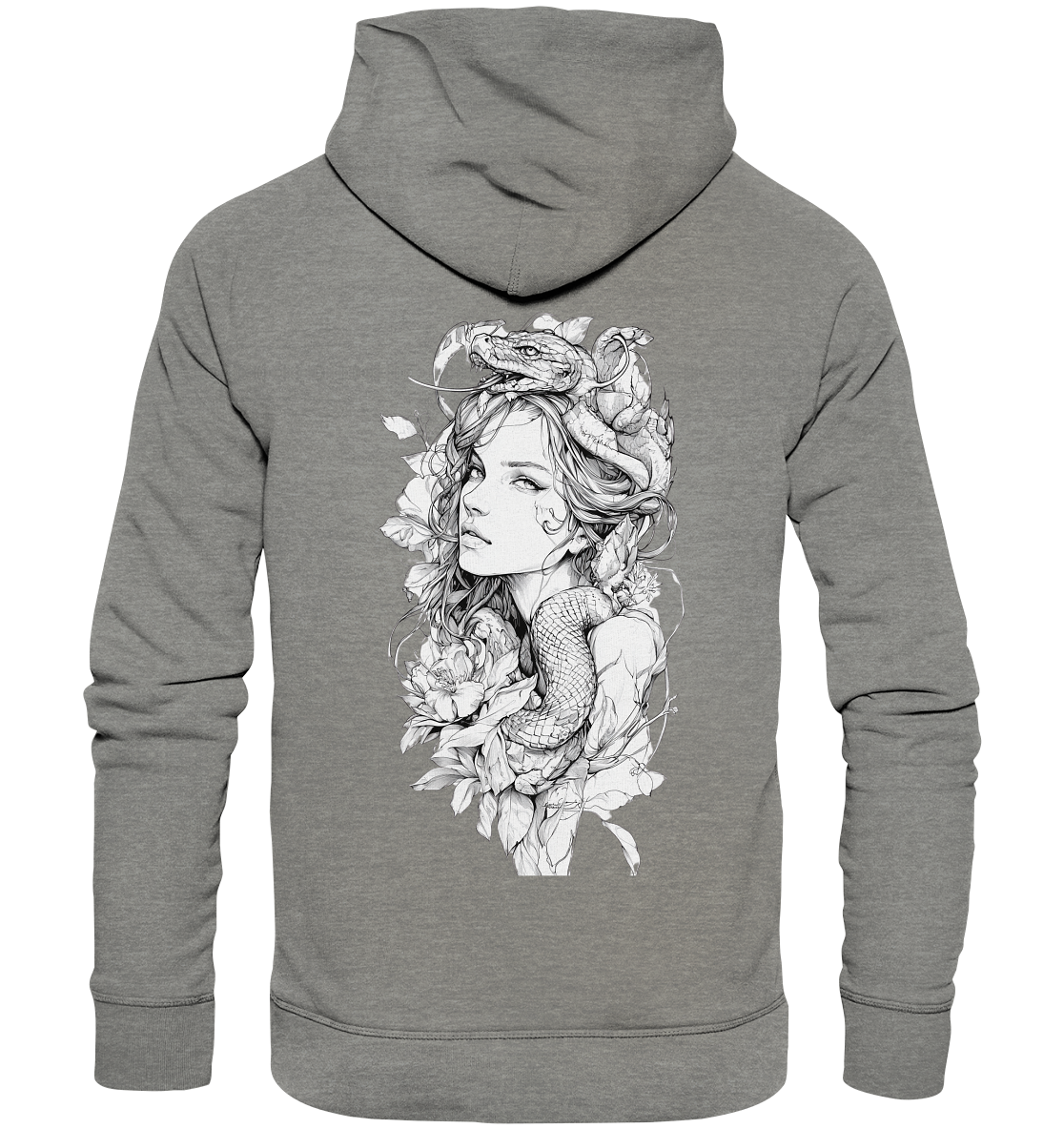 Schlangenkönigin  - Organic Hoodie