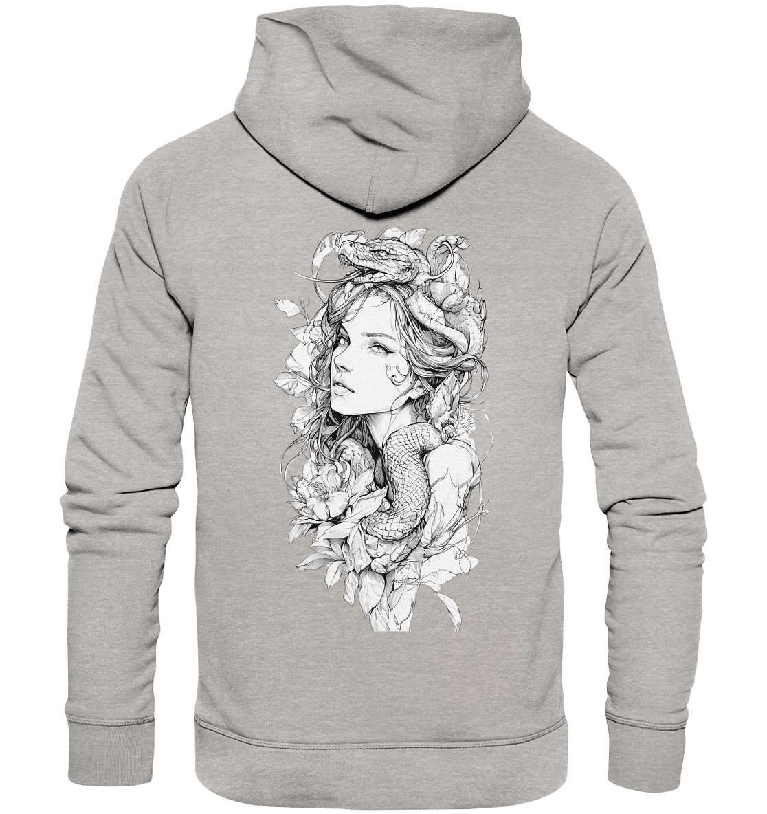 Schlangenkönigin  - Organic Hoodie