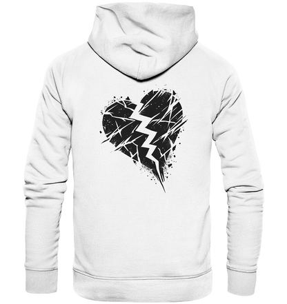 Broken heart 2 - Organic Hoodie
