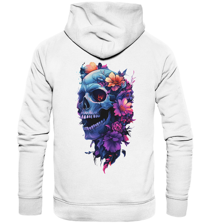 Totenkopfs Blüte  - Organic Hoodie