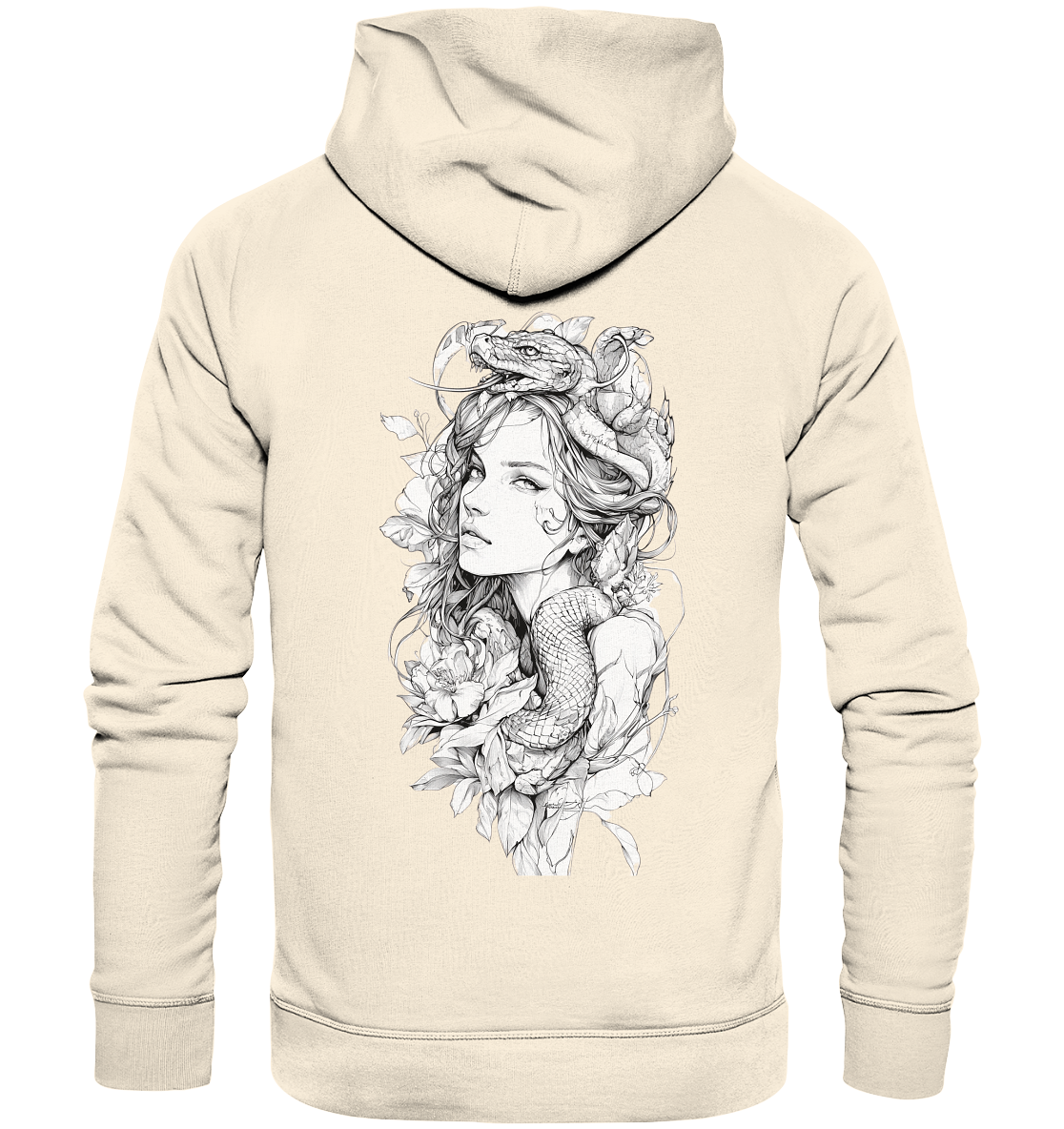 Schlangenkönigin  - Organic Hoodie