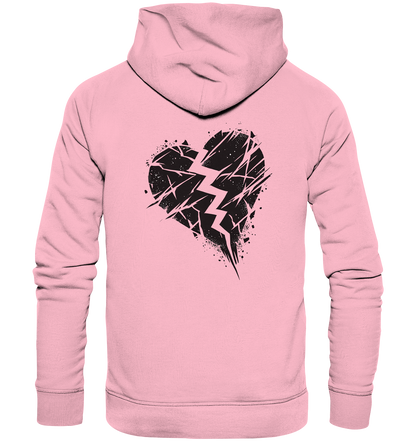 Broken heart 2 - Organic Hoodie