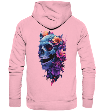Totenkopfs Blüte  - Organic Hoodie