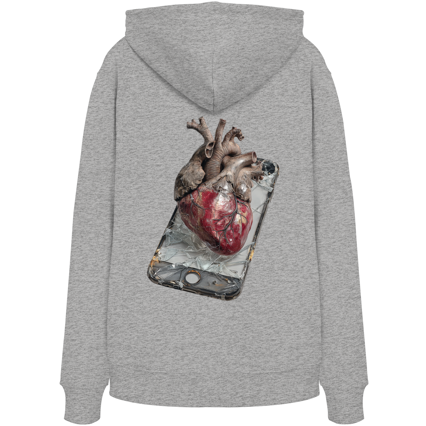 Social Media killed my Love - Organic Hoodie
