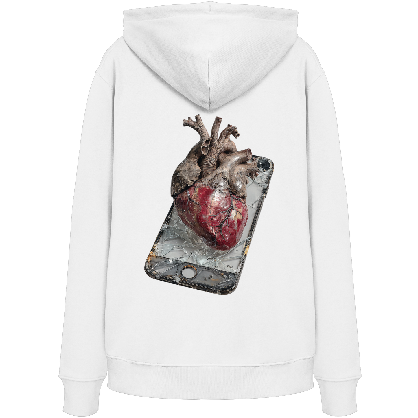Social Media killed my Love - Organic Hoodie