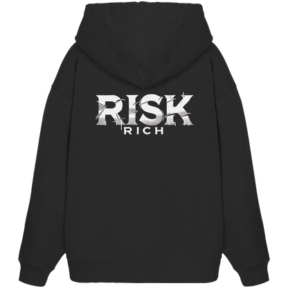 risk rich - Organic Oversize Hoodie