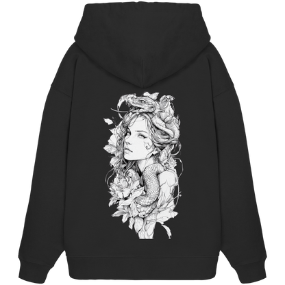 Schlangenkönigin  - Organic Oversize Hoodie