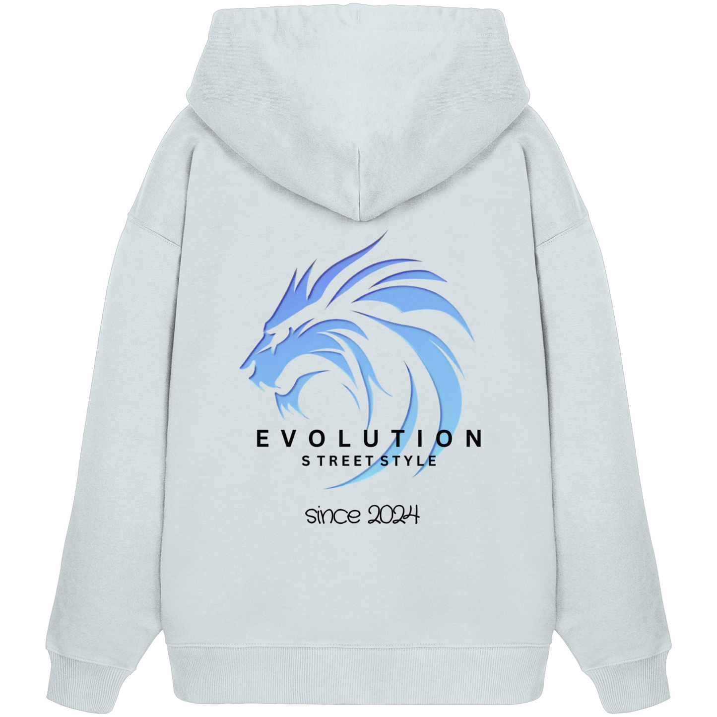 Limited Edition Evolution Street Style - Organic Oversize Hoodie