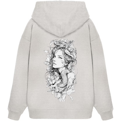 Schlangenkönigin  - Organic Oversize Hoodie