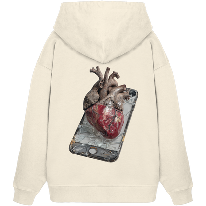 Social Media killed my Love - Organic Oversize Hoodie