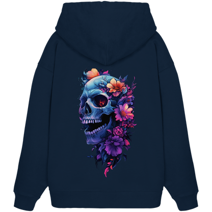 Totenkopfs Blüte  - Organic Oversize Hoodie