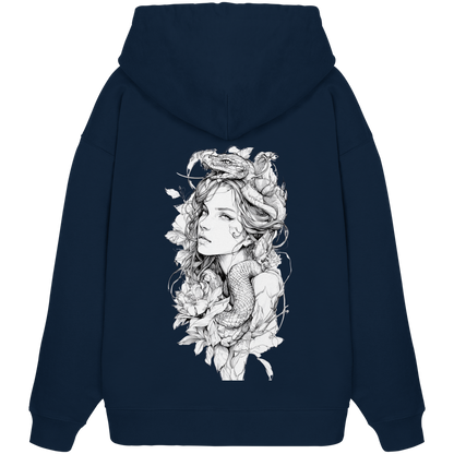 Schlangenkönigin  - Organic Oversize Hoodie
