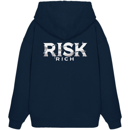 risk rich - Organic Oversize Hoodie