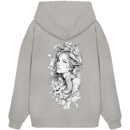 Schlangenkönigin  - Organic Oversize Hoodie