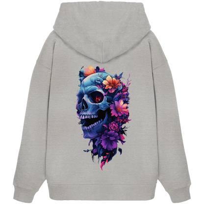 Totenkopfs Blüte  - Organic Oversize Hoodie