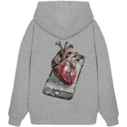 Social Media killed my Love - Organic Oversize Hoodie