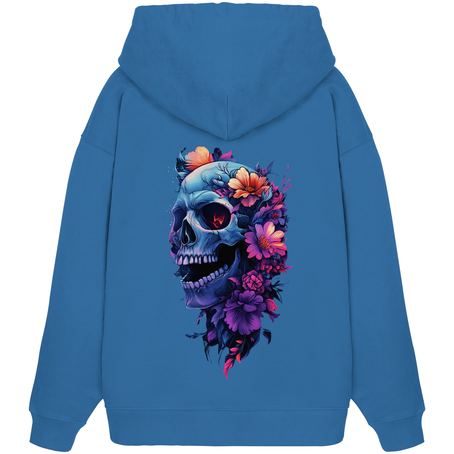 Totenkopfs Blüte  - Organic Oversize Hoodie