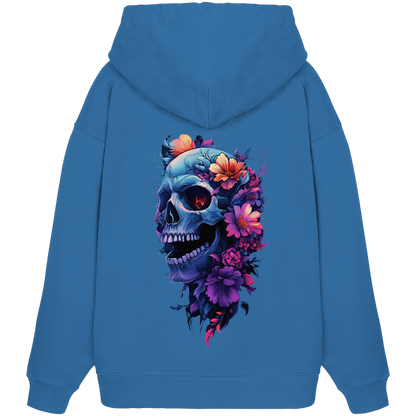 Totenkopfs Blüte  - Organic Oversize Hoodie
