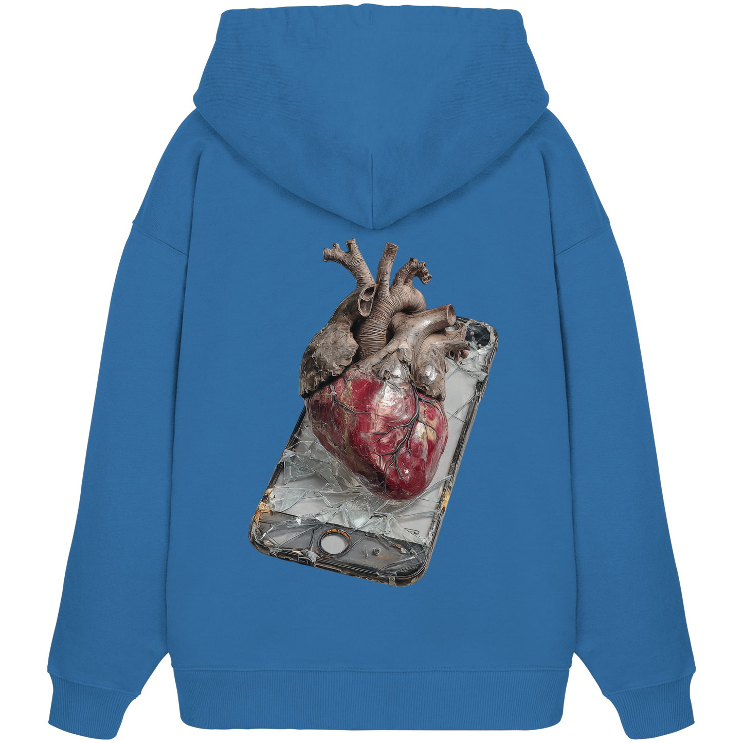 Social Media killed my Love - Organic Oversize Hoodie