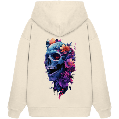 Totenkopfs Blüte  - Organic Oversize Hoodie