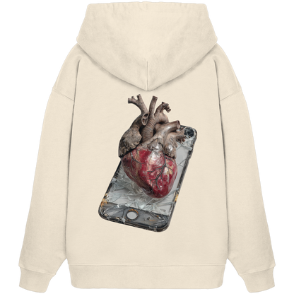 Social Media killed my Love - Organic Oversize Hoodie