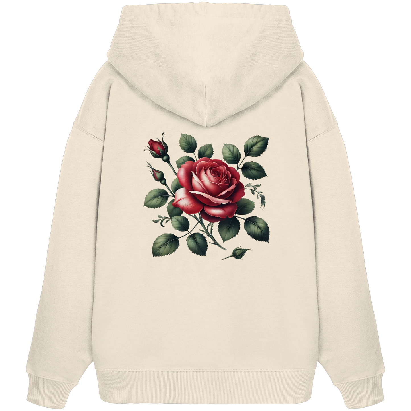 Rosenliebe v2 - Organic Oversize Hoodie