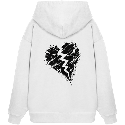 Broken heart 2 - Organic Oversize Hoodie
