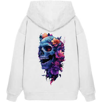 Totenkopfs Blüte  - Organic Oversize Hoodie
