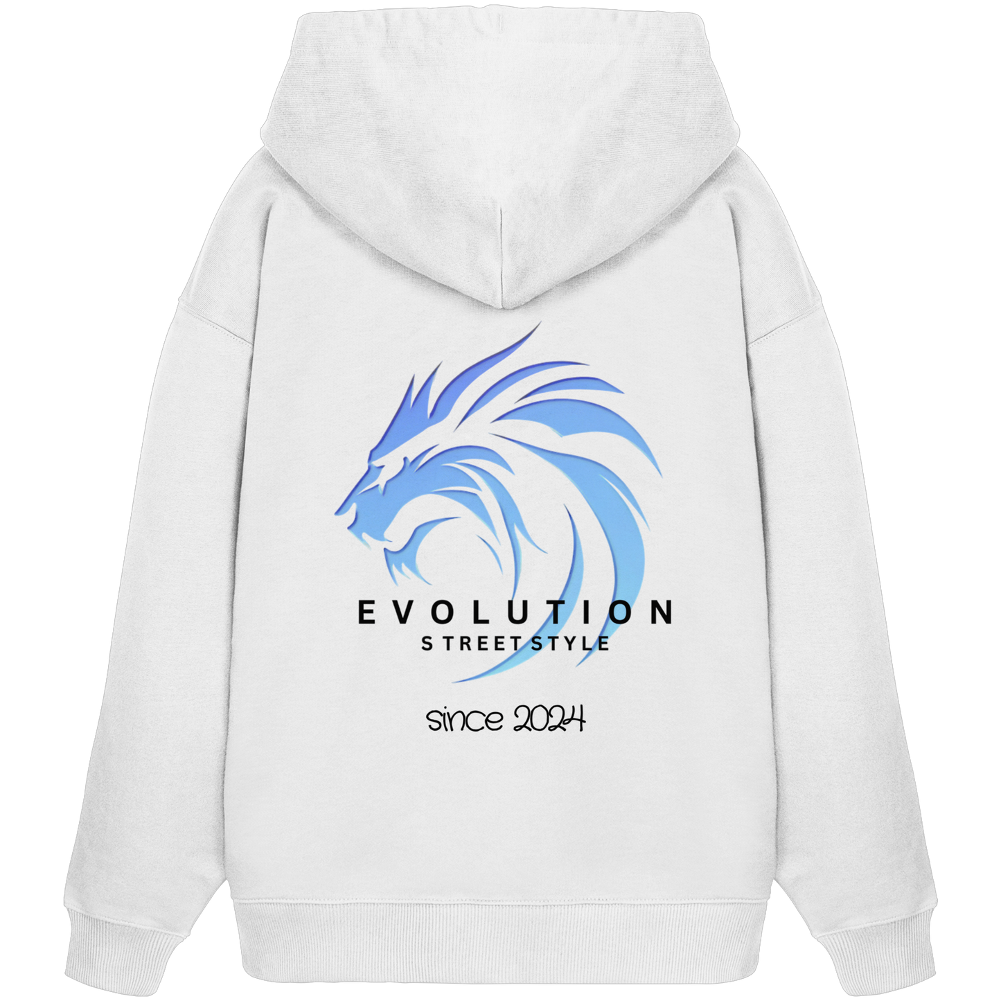 Limited Edition Evolution Street Style - Organic Oversize Hoodie
