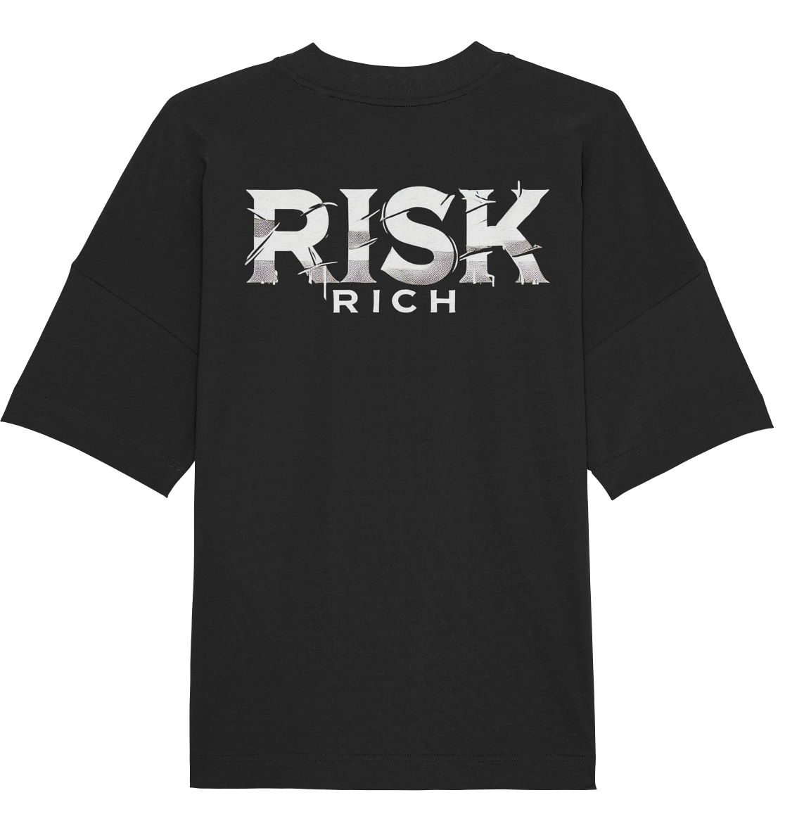 risk rich - Organic Oversize Shirt