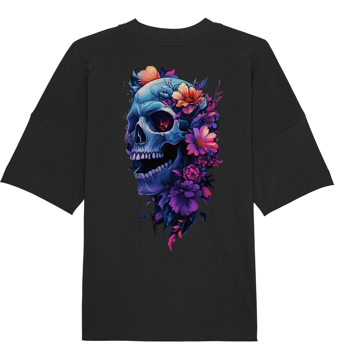 Totenkopfs Blüte  - Organic Oversize Shirt
