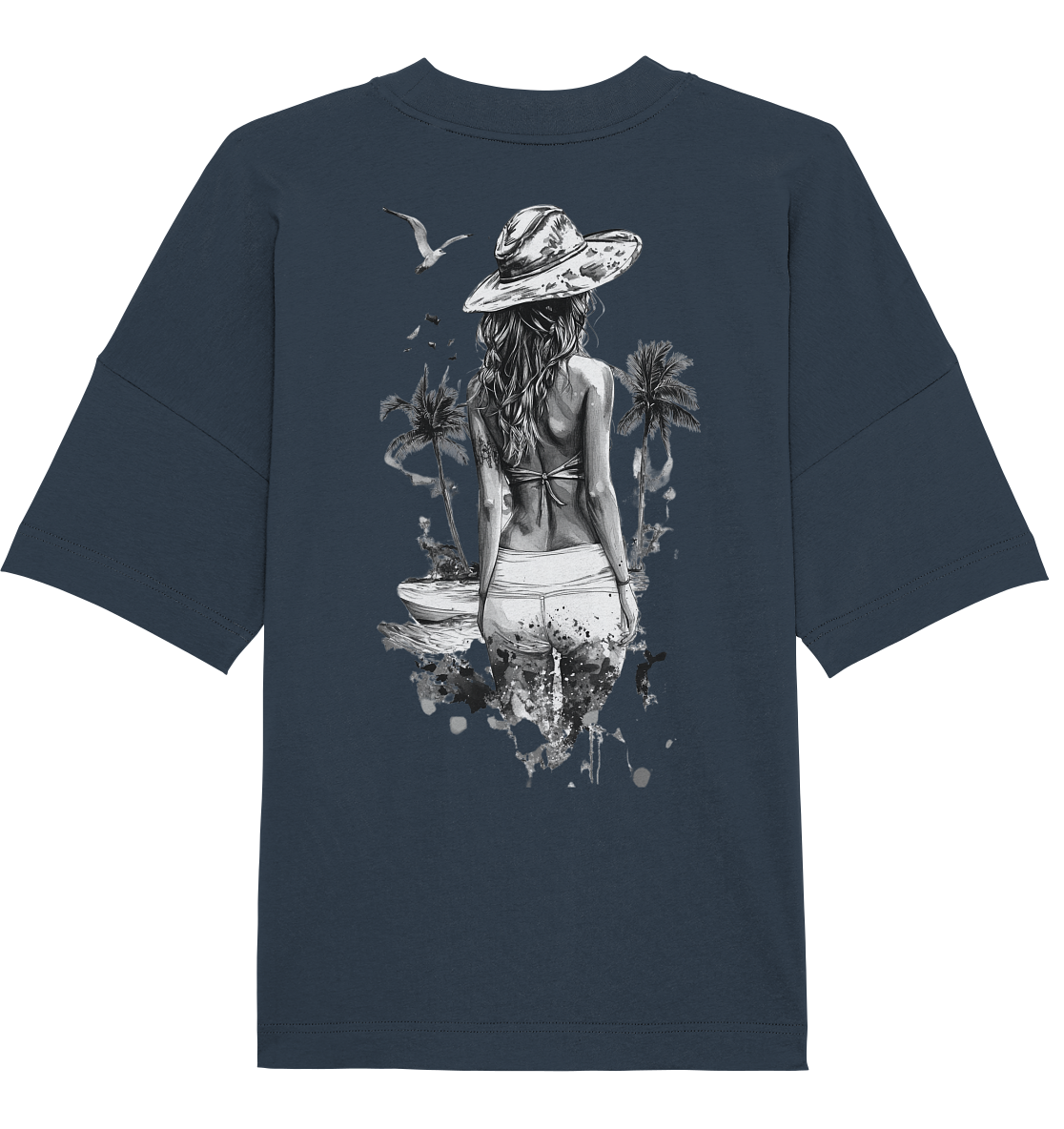 Sommer Vibes - Organic Oversize Shirt