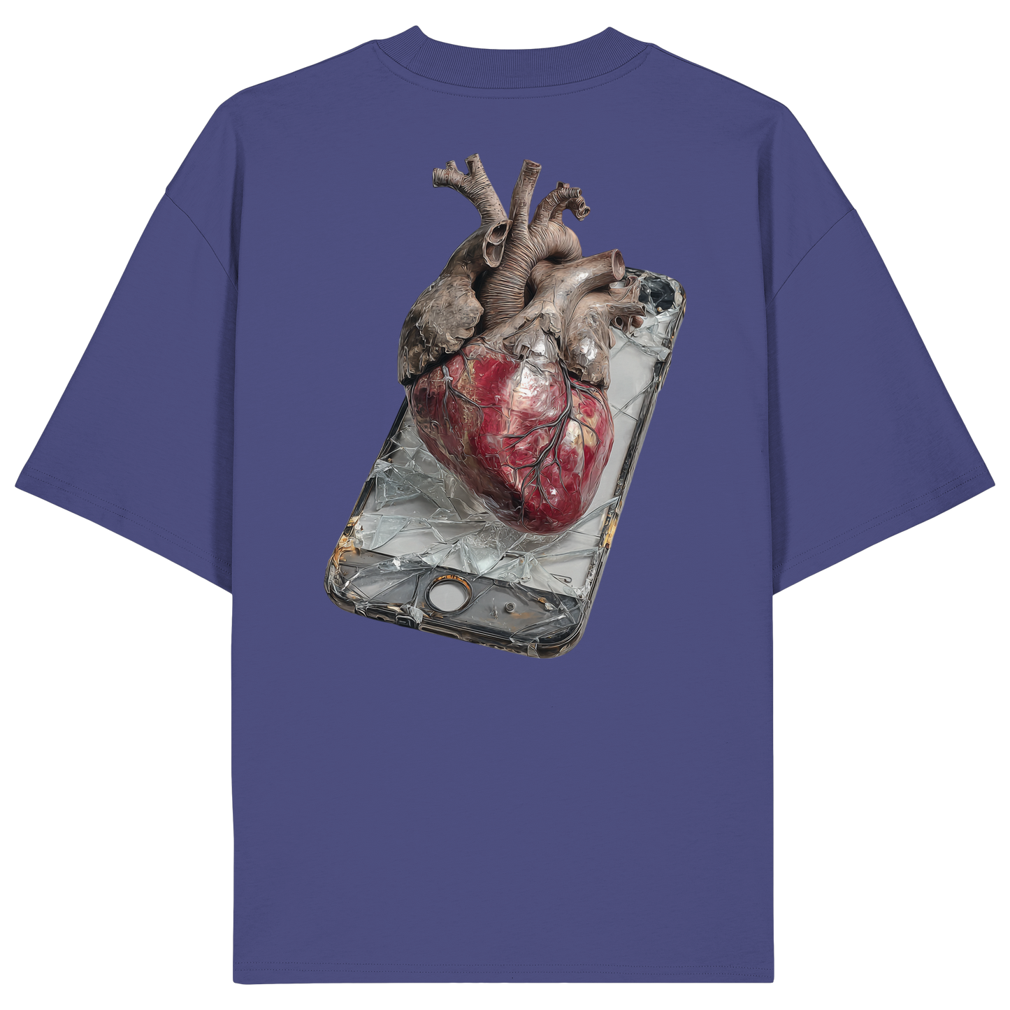 Social Media killed my Love - Organic Oversize Shirt