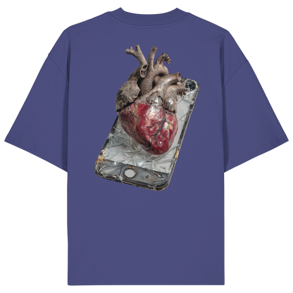 Social Media killed my Love - Organic Oversize Shirt