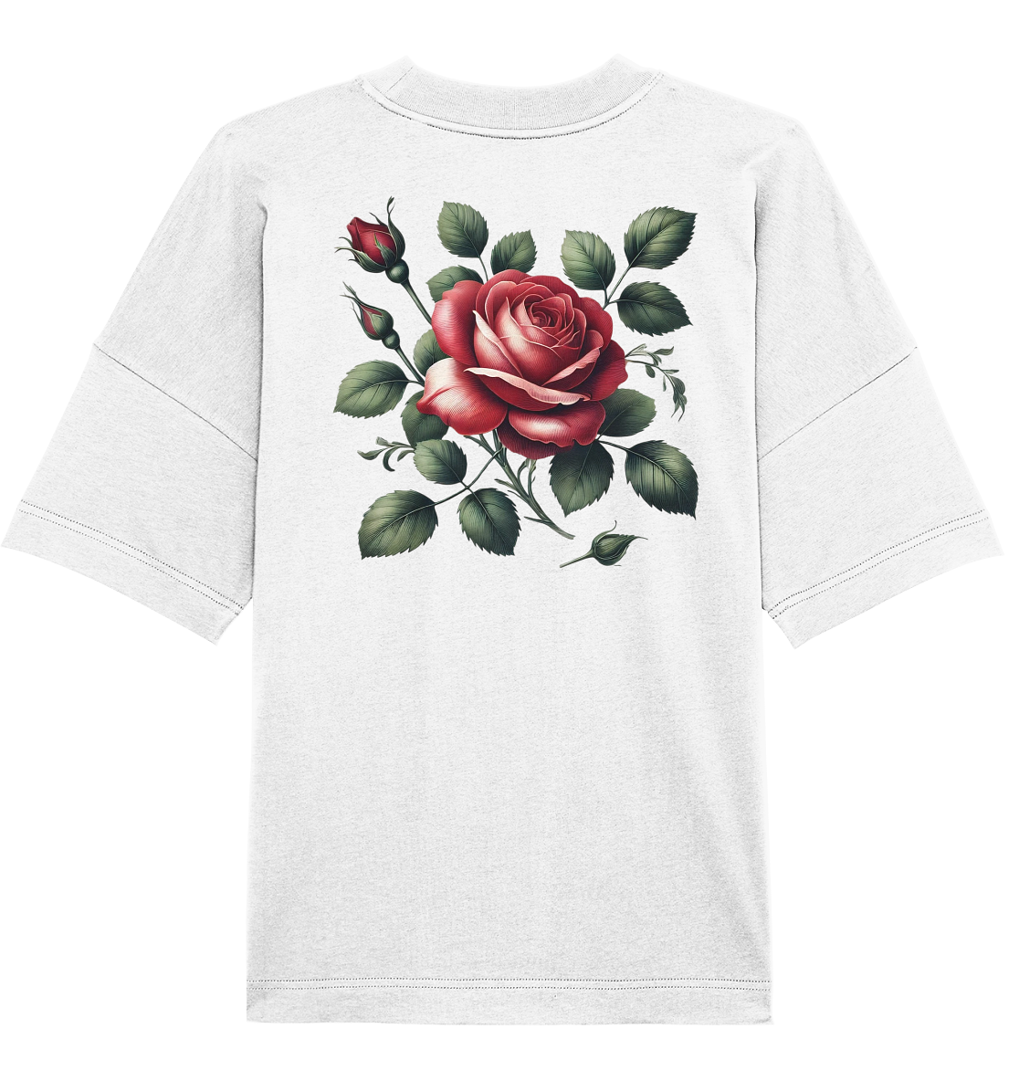 Rosenliebe v2 - Organic Oversize Shirt