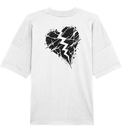 Broken heart 2 - Organic Oversize Shirt