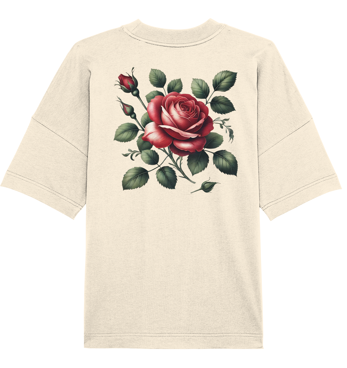 Rosenliebe v2 - Organic Oversize Shirt