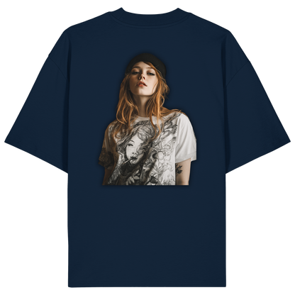 I only smoke the good Stuff (Schwarz) - Organic Oversize Shirt