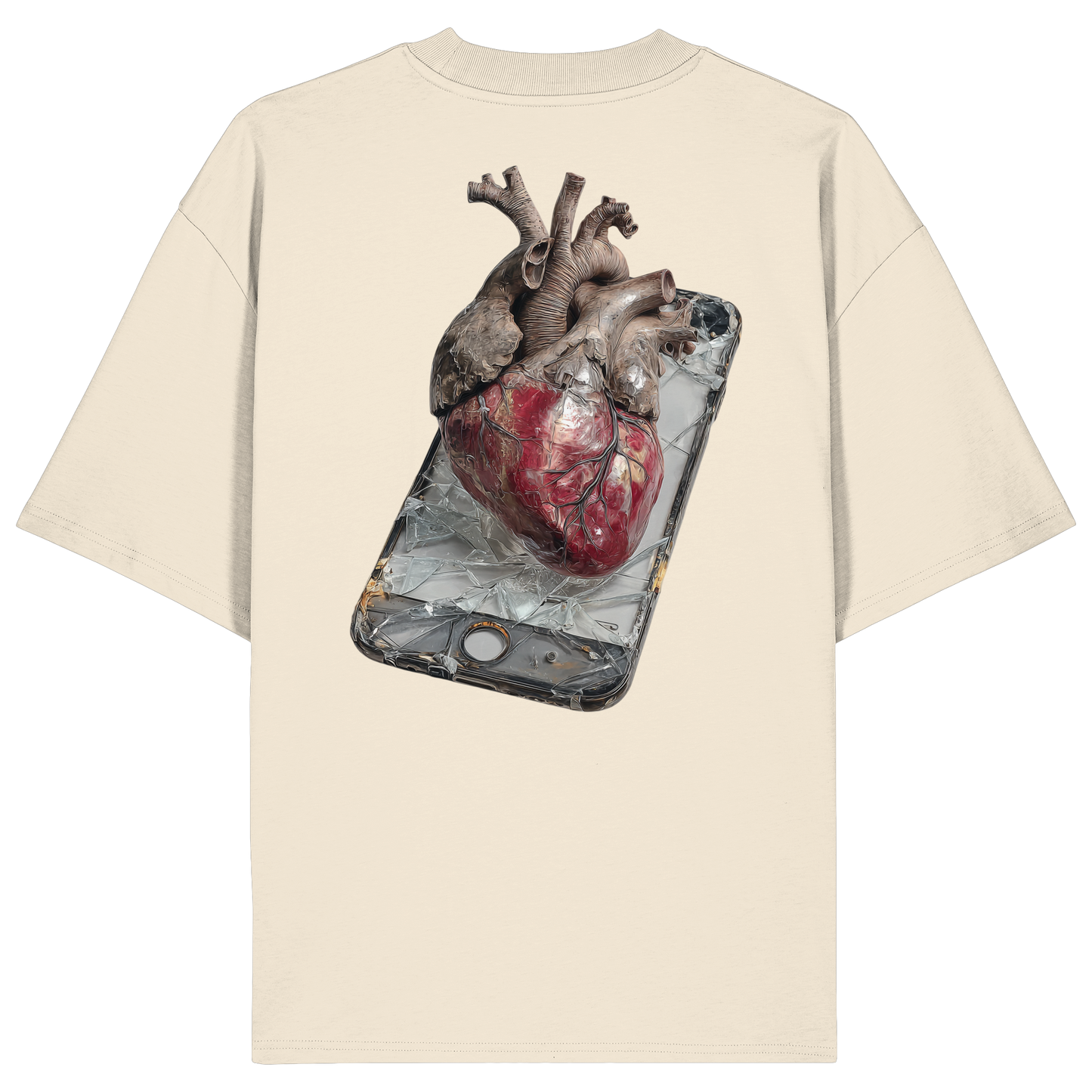 Social Media killed my Love - Organic Oversize Shirt