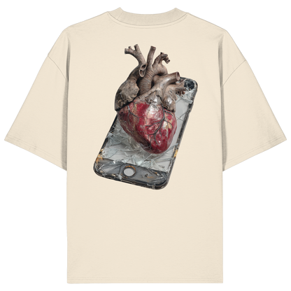 Social Media killed my Love - Organic Oversize Shirt