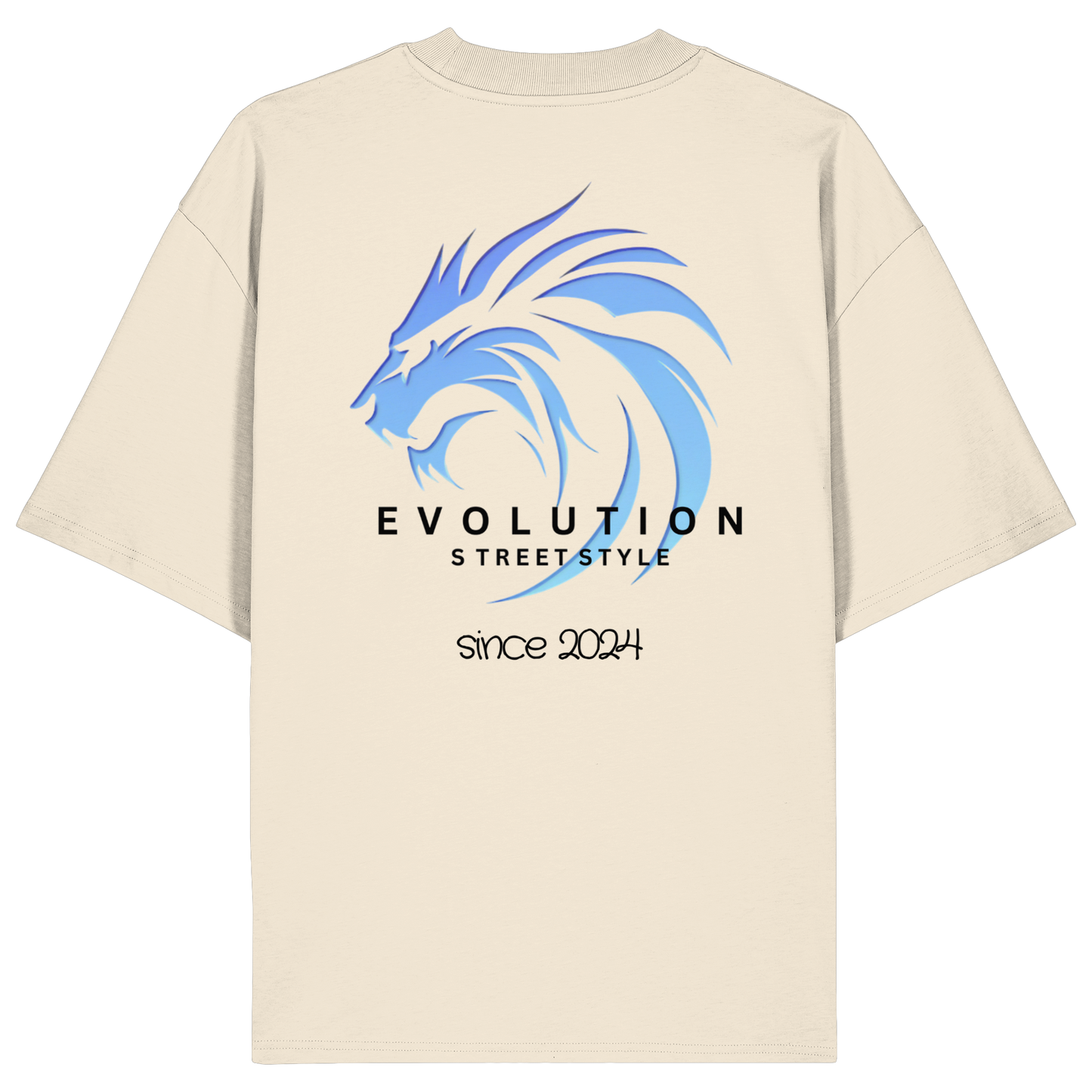Limited Edition Evolution Street Style - Organic Oversize Shirt