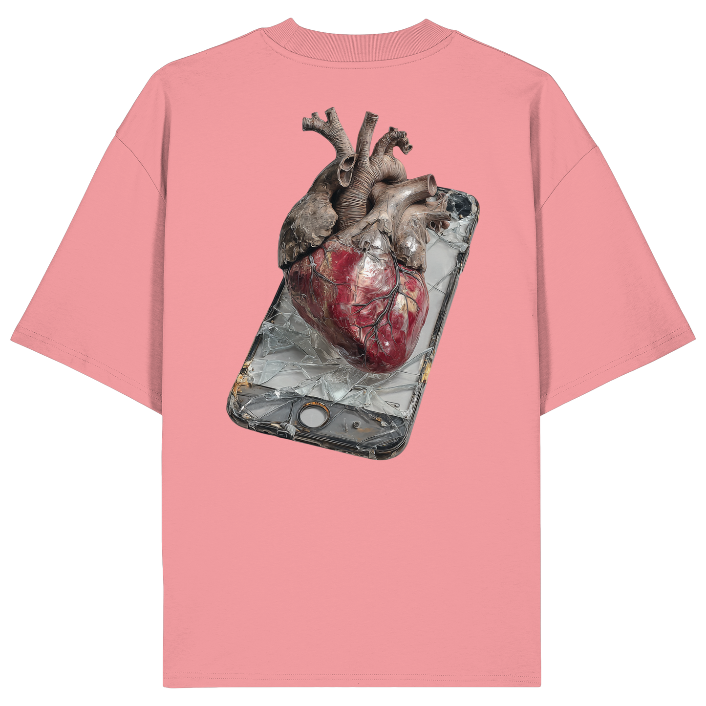 Social Media killed my Love - Organic Oversize Shirt