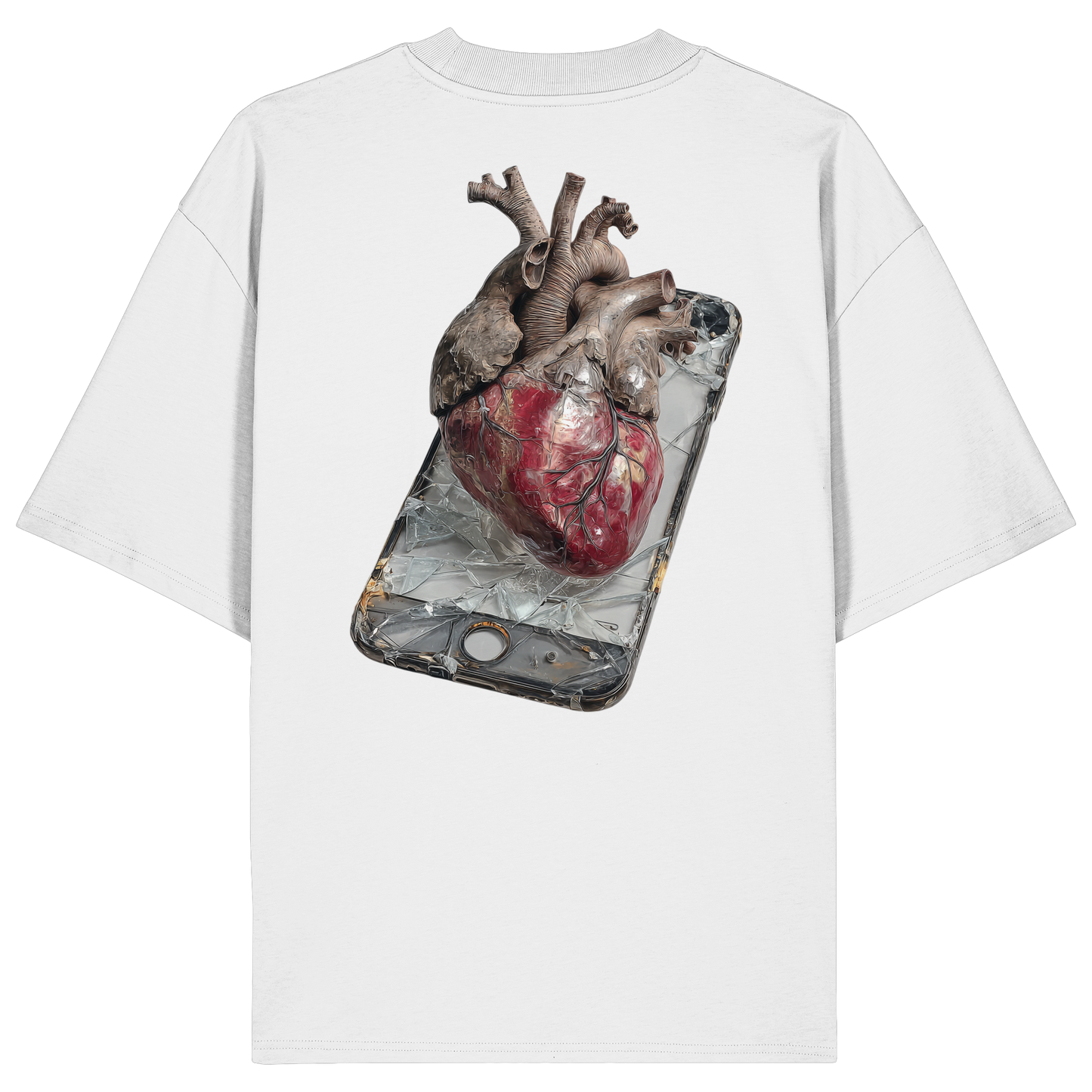 Social Media killed my Love - Organic Oversize Shirt