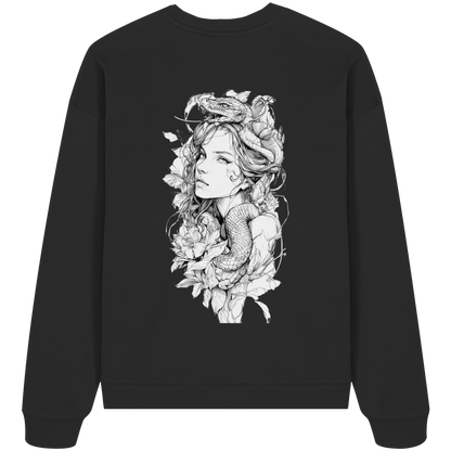 Schlangenkönigin  - Organic Oversize Sweatshirt