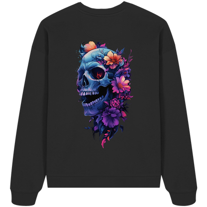 Totenkopfs Blüte  - Organic Oversize Sweatshirt