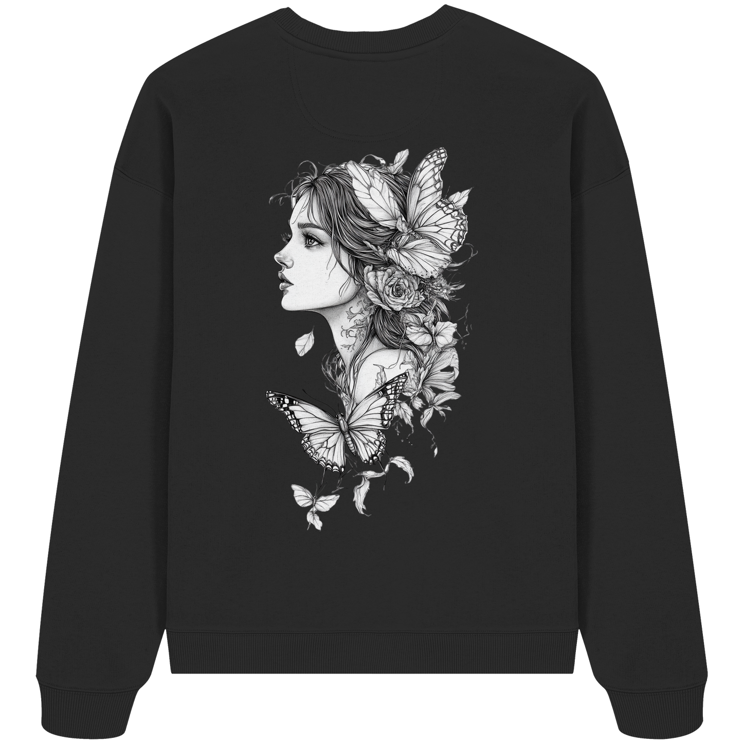 Schmetterlings träume  - Organic Oversize Sweatshirt