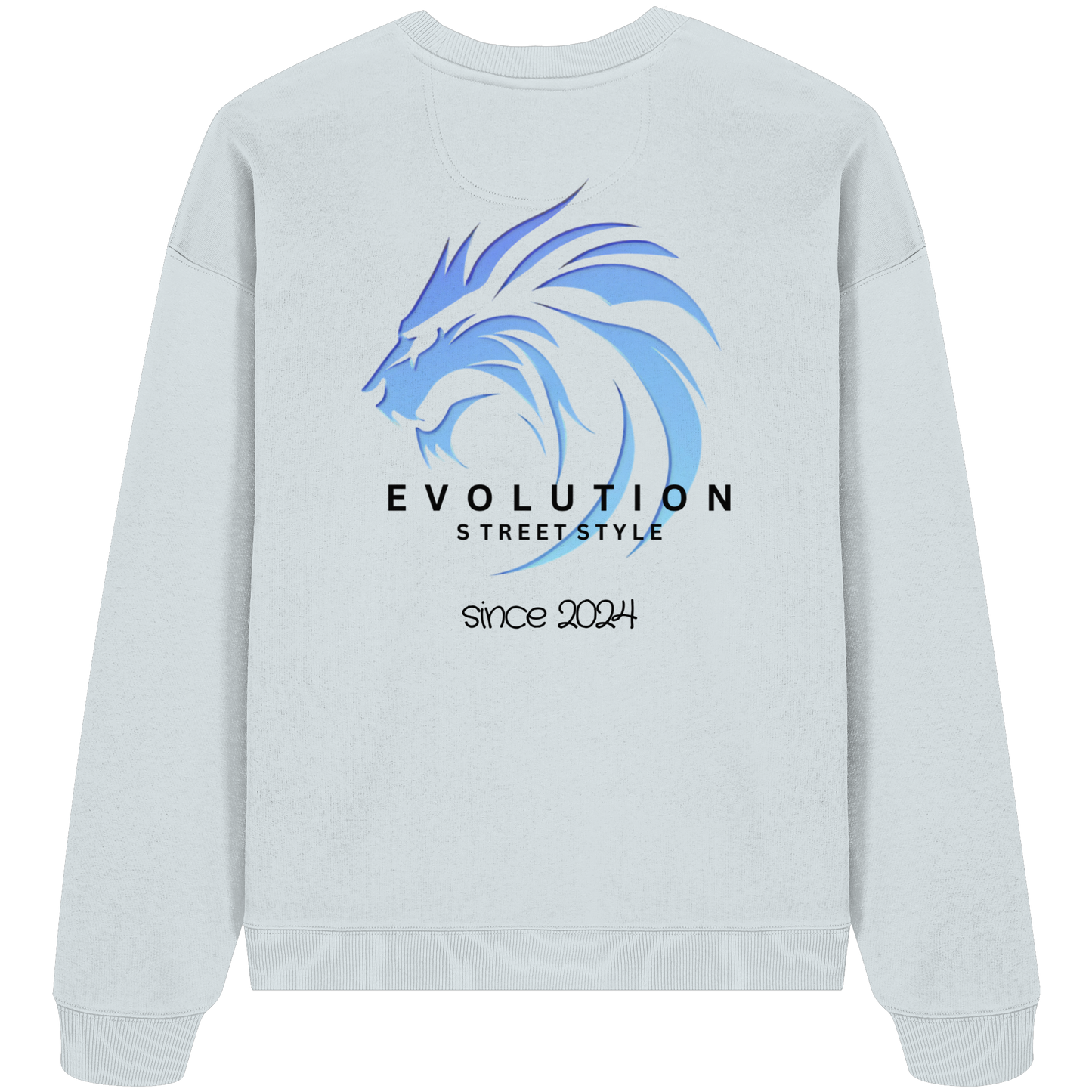 Limited Edition Evolution Street Style - Organic Oversize Sweatshirt