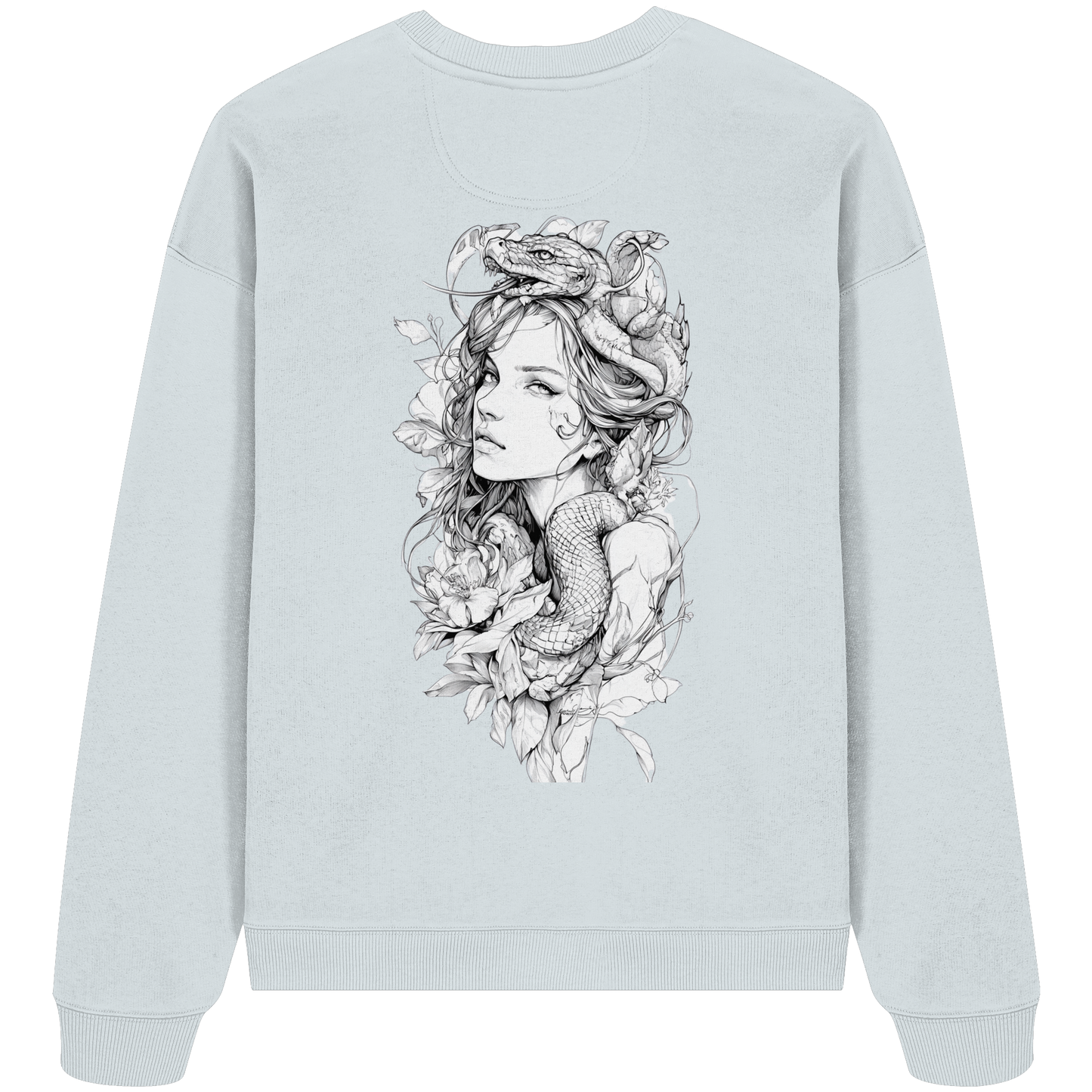 Schlangenkönigin  - Organic Oversize Sweatshirt