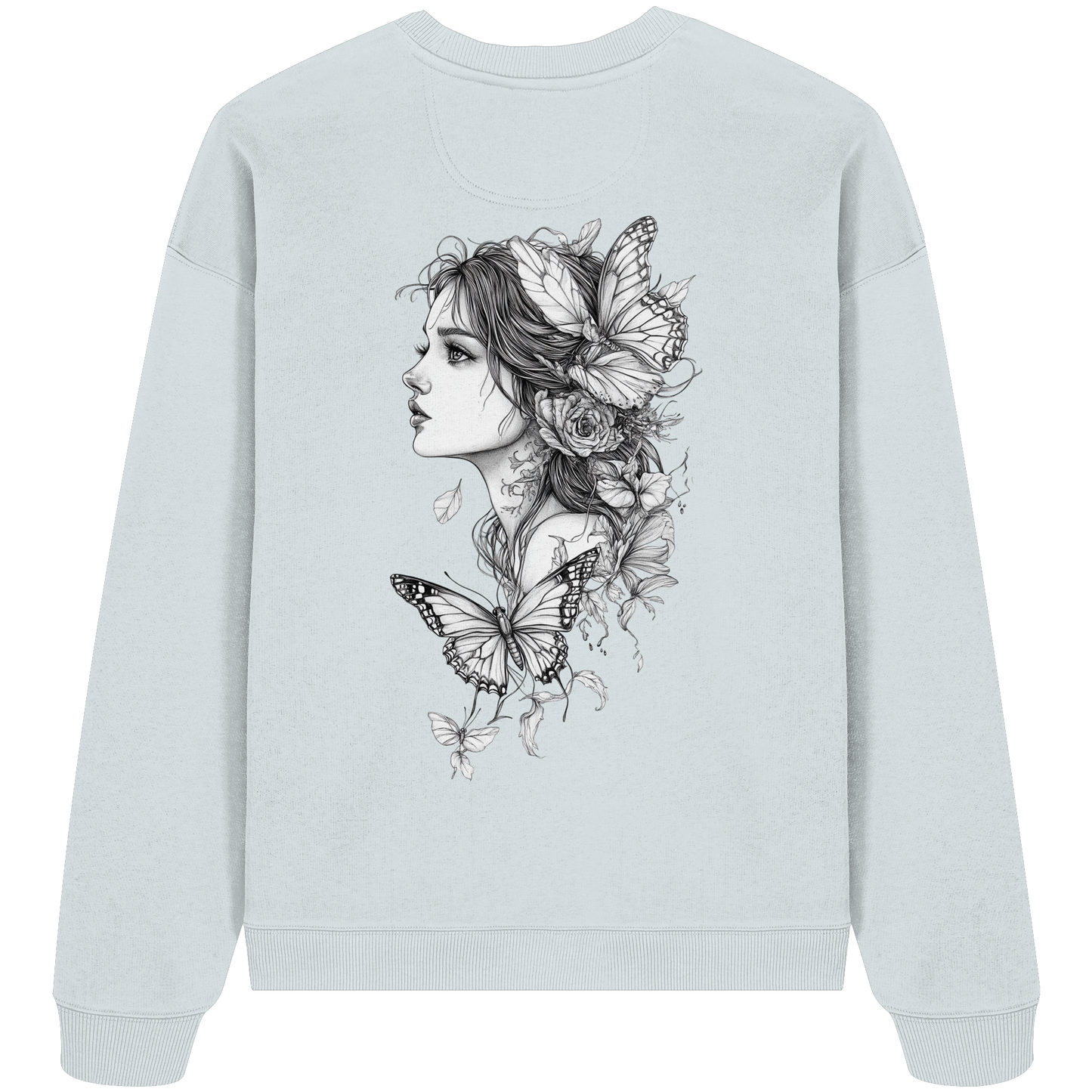 Schmetterlings träume  - Organic Oversize Sweatshirt